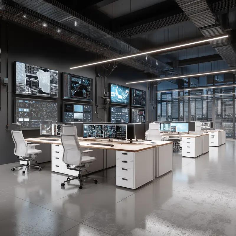 stylish office image